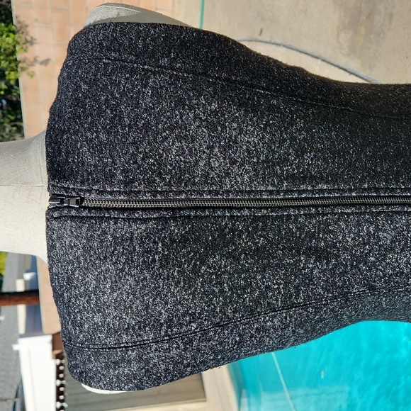 EUC Club Monaco Wool & Leather Dress - Size 8 - Picture 7 of 15